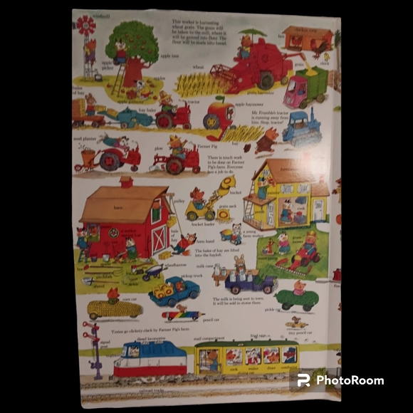 Biggest Word Book Ever... board...16"×24" by Richard Scarry - Picture 6 of 13